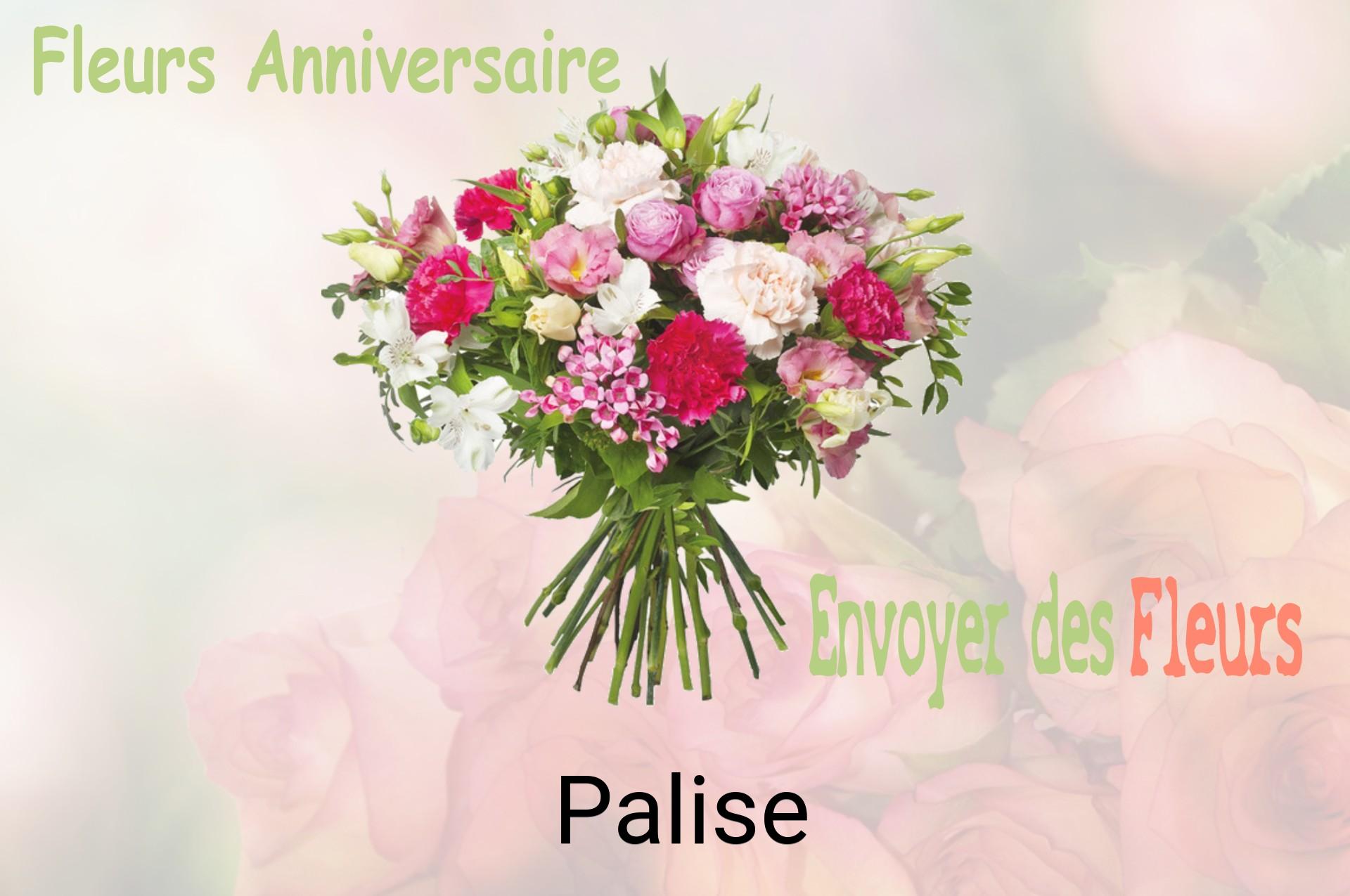 Bouquet de fleurs d’anniversaire livré à Palise